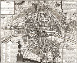 1643 Paris Design Historical Maps Paris Map Map Shop