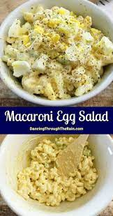 Macaroni Egg Salad Egg Salad Best Macaroni Salad Favorite Breakfast Recipes