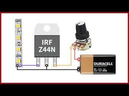 today in this article we are going to discuss the dc led dimmer with irfz44n mosfet we are using ver led projects circuit projects electronic circuit projects