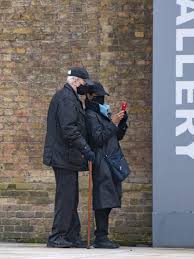 The man who would be king. Lady Shakira Caine With Michael Caine Do Selfies In Chelsea Gotceleb