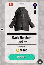 Dark bomber jacket splatoon