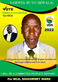 Let's rally behind this great woman.A mother and a generous lady.No more  recycling of leaders.Hon.Faith Chebet is a real deal!