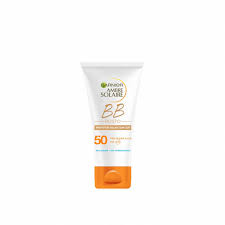 Very high protection (spf 50+). Garnier Ambre Solaire Bb Face Tinted Sun Cream Spf50 50ml