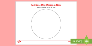 Raising red nose day funds is a fantastic thing to do and it will be even more fun with these free printables! Free Red Nose Day Design A Nose Worksheet Worksheet