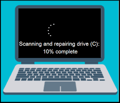 The above suggestion to take a snapshot, hit stop, and start. Scanning And Repairing Drive Is Stuck Windows10 Diskinternals
