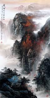 Find and save images from the ☜ asian landscape ☞ collection by 「 k i m j e n n y ｡ 」∞ (christinejin) on we heart it, your everyday app to get lost in what you love. Splash Color Mountains Landscape Chinese Ink Brush Painting Splashing Color Of Landscape Painting Chinese Landscape Painting Chinese Landscape Asian Landscape