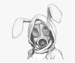 Green screen effects, green screen anime, pantalla verde, green screen dancing, green screen animations and more. Gasmask Bunny Girl Ryeowook Anime Gas Mask Drawing Hd Png Download Transparent Png Image Pngitem
