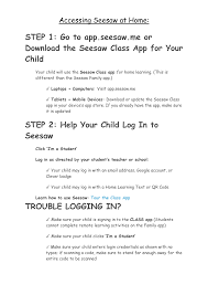 Features simple sign up ∙ scan the qr code on the handout you received from your child's. Https Cunninghamhill Herts Sch Uk Wp Content Uploads 2020 11 Accessing Seesaw At Home Pdf