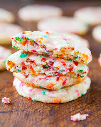 Averie Cooks Chewy Sugar Sprinkles Cookies Cookie Recipes Food Sprinkle Cookies Recipe