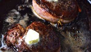 Pan Seared Filet Mignon Recipe Recipe Filet Mignon Recipes Herb Butter Recipe Fillet Mignon Recipes