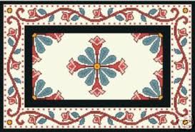 Free Print Latch Hook Patterns Tulips Red Latch Hook Rug