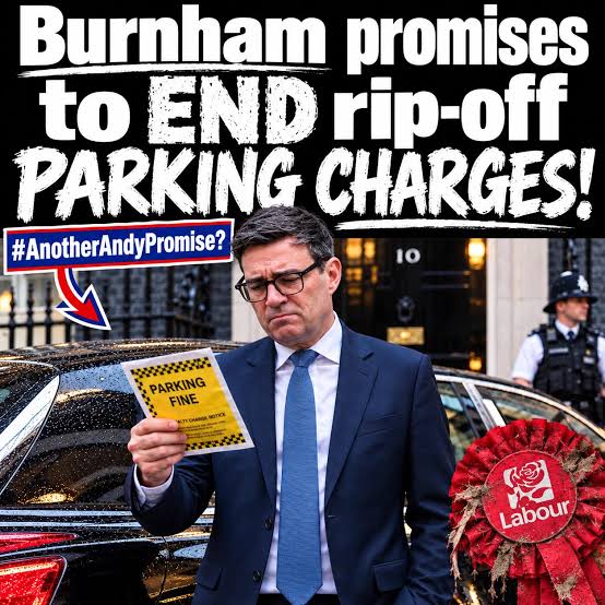 Darren Fower ✊✊🏿🏴󠁧󠁢󠁥󠁮󠁧󠁿 on X: "PM #AndyBurnham is promising to put a stop to rip-off parking charges with new rules to challenge fines. 🅿️ One of the changes will apparently be a