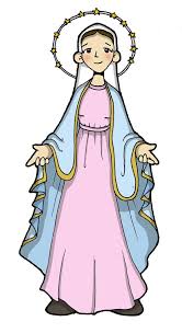 Santoral Catolico Virgen Y Santos Para Colorear Imagenes De La Virgen Virgen Maria Virgen Maria Dibujo