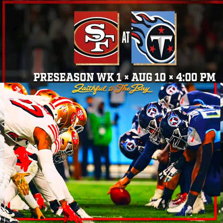 Some good news...49ers preseason football starts next Thursday...thank God  🏈