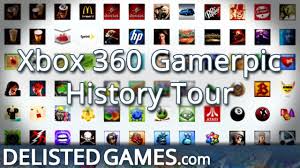 Therefore, users cannot change their gamerpics on original xbox console anymore. Xbox 360 Gamerpic History Tour Delisted Games Hands On Youtube