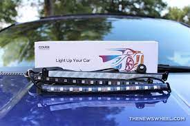 You need to look for the led light strips with minimal thickness. Review Of Govee Car Interior Lights Colorful Affordable Led Strip Lights The News Wheel