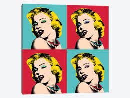 Marilyn monroe 6 box pop art. Marilyn Monroe Pop Art Canvas Art Print By Mark Ashkenazi Icanvas