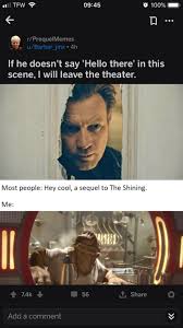 Doctor Sleep More Like Obi Wan Kenobi Obi Wan Kenobi Funny Star Wars Obi Wan Star Wars Memes