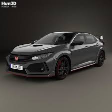 3d Model Of Honda Civic Type R Prototype 5 Door Hatchback 2016 Honda Civic Type R Honda Accord Touring Honda Civic