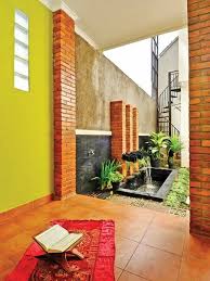 Kayu, besi, tembok, berbagai 50. 45 Desain Mushola Minimalis Di Dalam Rumah Rumahku Unik