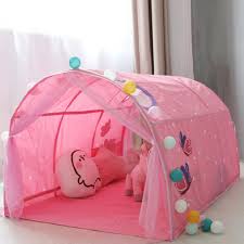 Tasinabilir Cocuk Oyun Evi Cocuklar Icin Katlanir Kucuk Ev Odasi Dekorasyon Cadir Tarama Tunel Oyuncak Top Havuzu Yatak Cadir Cocuk Kiz Oyuncak Cadirlar Aliexpress