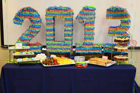 This year i decided to combine one of my favorite party themes with this special a taco bar is an easy way to entertain a large crowd and i'm going to show you 6 easy tips to create your own fiesta themed graduation party. Mexican Fiesta Graduation End Of School Party Ideas Photo 2 Of 9 Graduation Party College Grad Party College Graduation Parties