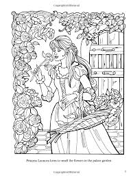 Dover Publications On Amazon Princess Leonora Coloring Book Eileen Rudisill Miller Princess Coloring Pages Coloring Pictures Cute Coloring Pages