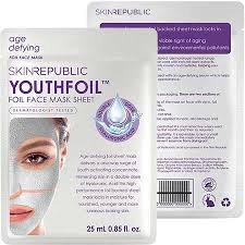 There are two sections of the mask. Free Skin Republic Youthfoil Face Sheet Mask Freebies Lovers