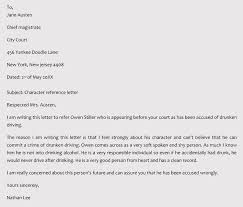 Character reference letter template templates pre written. Character Letter For Court Dui Letter