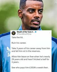 This Newcastle fan has got a plan