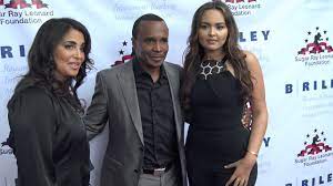 In 1997, the boxer beat sugar ray leonard in five rounds, pushing the legend into retirement. Sugar Ray Leonard And His Family Esnews Boxing Youtube
