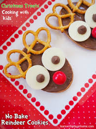 In scotland, these are called kilted sausages! No Bake Reindeer Cookies Fun Christmas Food Idea Christmas Food Crafts Best Christmas Recipes Christmas Food