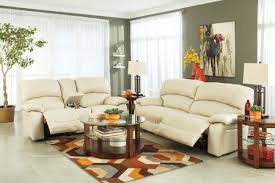 Damacio Cream Power Reclining Living Room Set Style Contemporary Color Creams Type Leath Living Room Leather Living Room Sets Quality Living Room Furniture