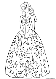 The company that develops princess dress up coloring book is djm technologies. Princess Fancy Dress Coloring Pages Printable