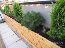 Garden Box With Privacy Backyard Landscaping Plans Planter Box Designs Backyard