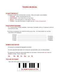 O valor da mensalidade é de r$ 160. Apostila Teoria Musical Teoria Musical Musical Figuras Musicais