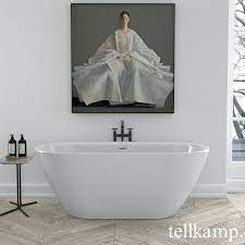 Weiß, 175/135 x 65 cm, rechts. Tellkamp Cosmic Freistehende Oval Badewanne Weiss Glanz Schurze Weiss Glanz Ohne Fullfunktion 0100 257 00 A Cr Ovale Badewanne Badewanne Wanne