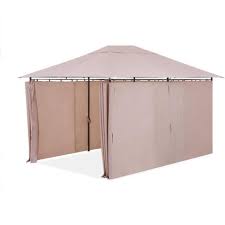 Tonnelle Gloriette Barnum Accessoire De Tonnelle Accessoire De Gloriette Accessoire De Barnum Tonnelle De Jardin Lagoon 3 X 4 M Beige Pas Cher Achat Vente Pergolas Et Tonnelles Rueducommerce