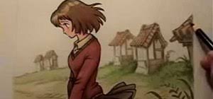 Such thinking should be a starting point. How To Draw Anime Manga Backgrounds Drawing Illustration Wonderhowto