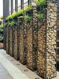 Gabions Ideas Front Yard Design Backyard Garden Design Backyard Fences