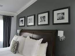 Master bedroom gray paint ideas with accent wall. Legendary Gray Dunn Edward I Like The Grey Accent Wall With Black Picture Frames Master Bedroom Accents Gray Master Bedroom Bedroom Colors