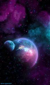 Nebula digital wallpaper, space, tylercreatesworlds, space art. Cool Galaxy Gif Wallpaper Aesthetic Novocom Top