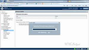 12 Hhb Upgrading Ilo4 Firmware From The Ilo Web Interface Mp4 Youtube
