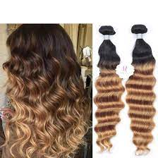 The hair wefts are made when you tie single hairs to the wefts and they make specific knots. China Brazilian Ombre Deep Wavy Hair Ombre Deep Wave 3pcs Cheap Brazilian Ombre Hair Extensions Deep Curly Cheap Ombre Bundles Of Hair China Ombre Color Hair Weft And Brazilian Virgin Hair