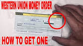 Western union money order filled out wrong. How To Fill Out Western Union Money Order Youtube