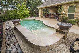 Sunshine Fun Pools 4200 State Highway 6 South College Station Tx 77845 979 690 3343 Www Sunshin Pools For Small Yards Small Backyard Pools Small Pool Design