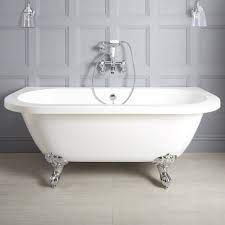 Für den einbau oder freistehend? Freistehende Vorwand Badewanne 1685mm X 780mm Mittelablauf Fusse Wahlbar Weiss Richmond