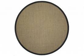 Sisal teppich mio cremeweiß mit baumwollbordüre. Sisal Teppich Premium 16 Natur Rund Mit Hochwertiger Bordure Aus Baumwolle Floorpassion