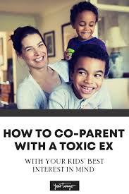 How To Co Parent With A Toxic Ex With Your Kids Best Interest In Mind Co Parenting Kids Focus Parenting