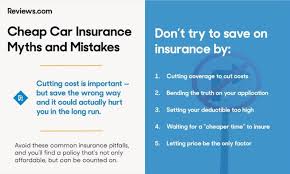 Choosing a car insurance deductible can have serious financial implications, so it's important to weigh the various options with the help of an insurance agent to make the right selection for you and your. 5 Cheap Car Insurance Mistakes To Avoid Reviews Com